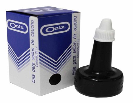TINTA SELLO CAUCHO NEGRO